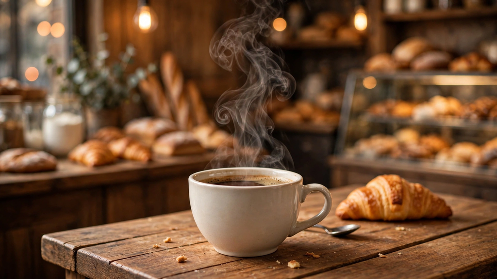 Café na padaria