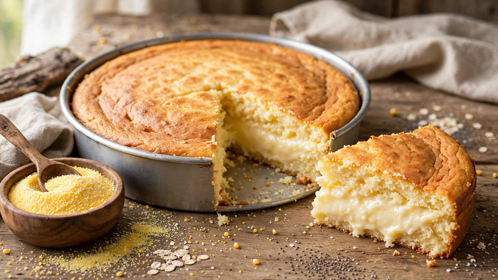Receita De Bolo De Fubá Cremoso Saudável Fitness