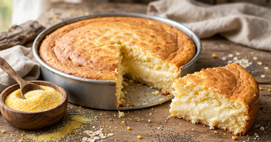 Receita De Bolo De Fubá Cremoso Saudável Fitness